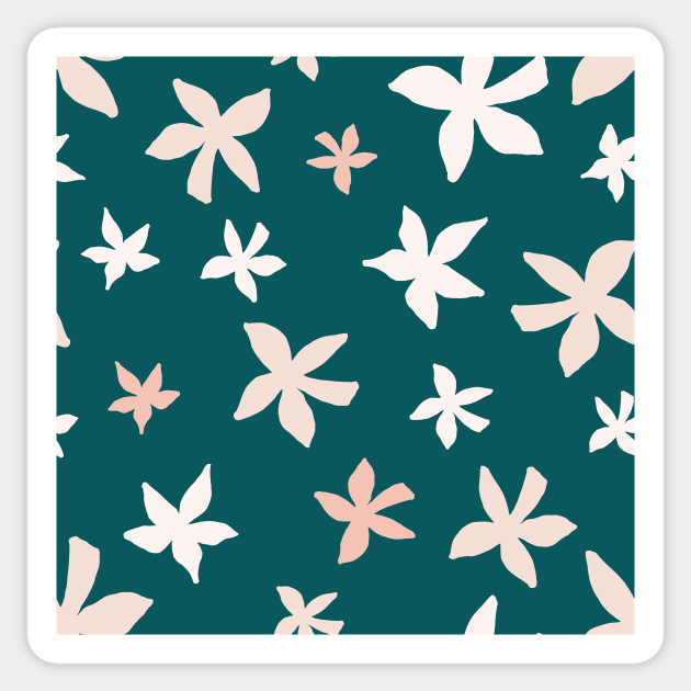 Spring Pattern Art Collection 15 Sticker by marknprints